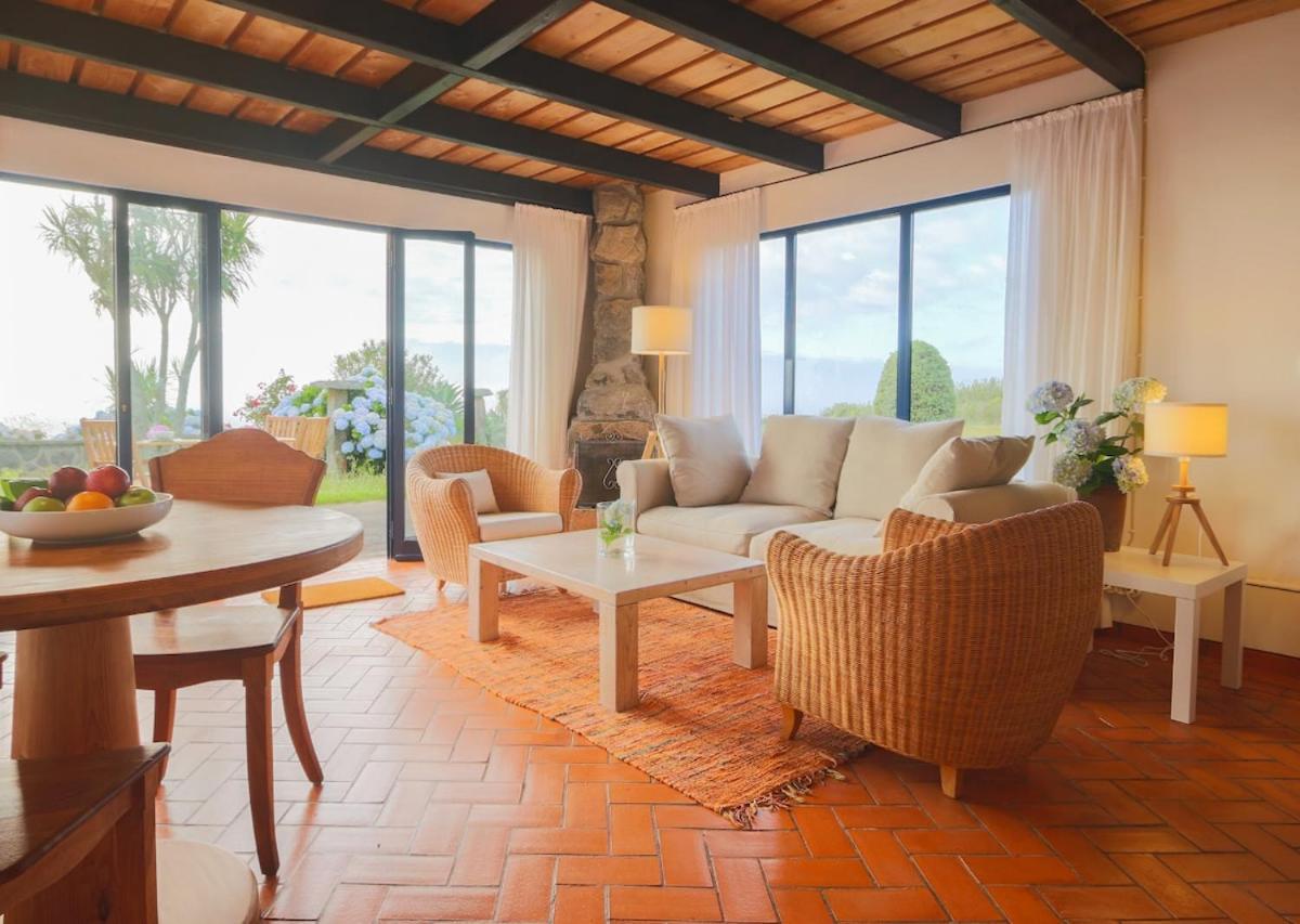 Green Oceanview Relaxing Cottage Мостейрос Екстериор снимка