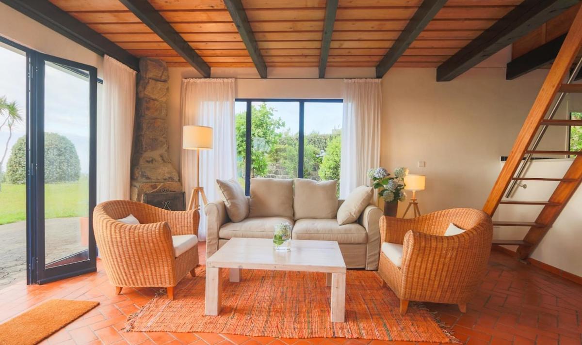 Green Oceanview Relaxing Cottage Мостейрос Екстериор снимка